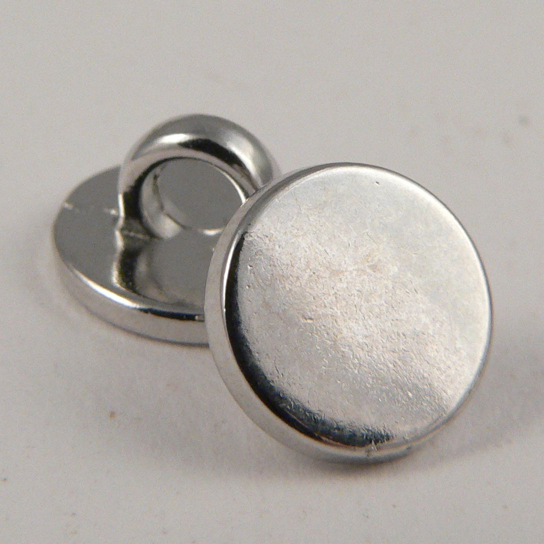 10mm Chrome Metal Shank Upholstery Button - Totally Buttons