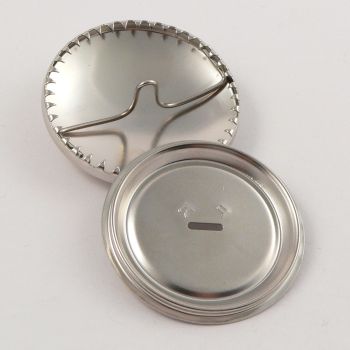 19mm Metal Shell Blank Shank Button