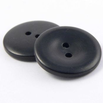 11.5mm Black Corozo 2 Hole Button