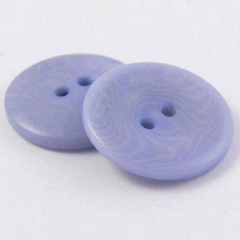 20mm Blue Corozo 2 Hole Button
