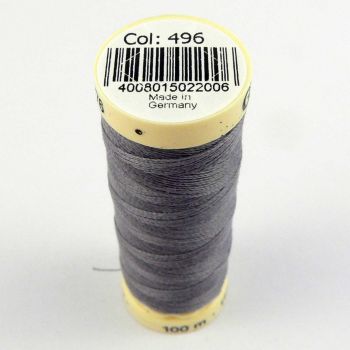 Grey Thread Gutermann 496