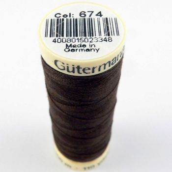 Brown Thread Gutermann 674