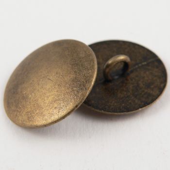 18mm Solid Slightly Domed Upholstery Metal Shank Button