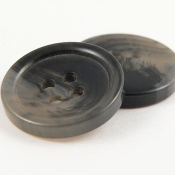 20mm Grey Swirl 4 Hole Suit Button