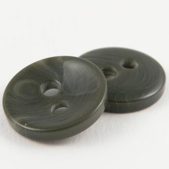 15mm Green Marble Contemporary Sewing 2 Hole Button