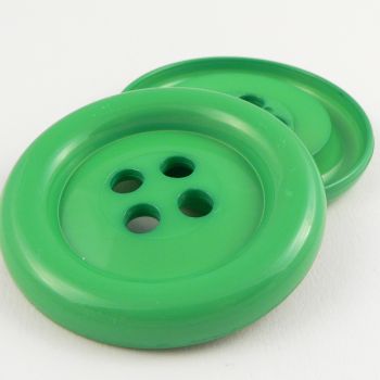 65mm Extra Large Green Chunky 4 Hole Sewing Button