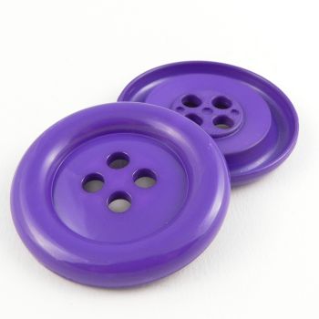 51mm Extra Large Purple Chunky 4 Hole Sewing Button