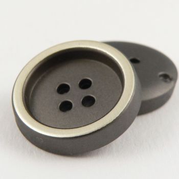 15mm Contemporary 4 Hole Suit Button