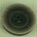31mm Horn Effect Matt 4 Hole Coat Button