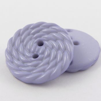 28mm Pale Blue Rope Designed 2 Hole Coat Buttons