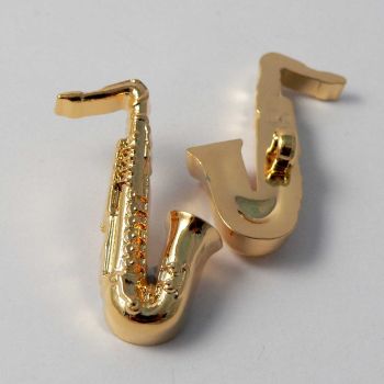 23mm Gold Saxophone Musical Instrument Shank Button