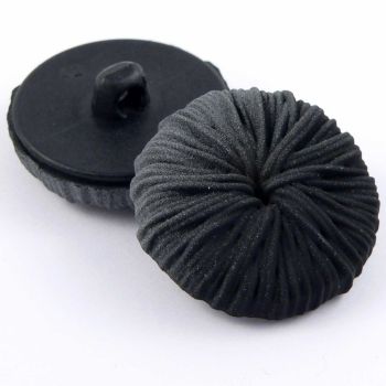 23mm Graduated Grey Faux Fabric Shank Sewing Button