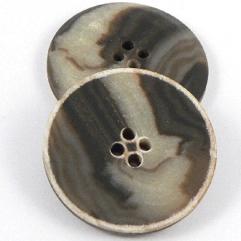 20mm Brown & Stone Marble Urea 4 hole Suit Button