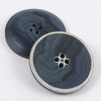 23mm Blue Marble Urea 4 hole Suit Button