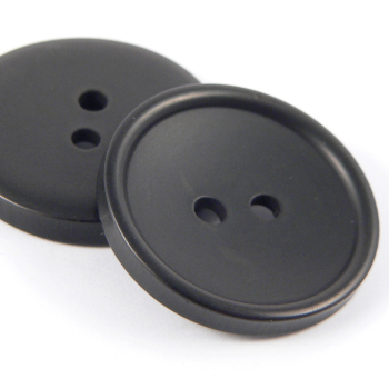 20mm 25% Recycled Black 2 Hole Suit/Shirt Button