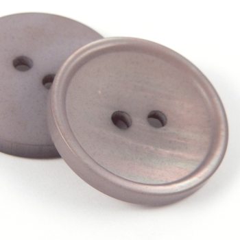 23mm 25% Recycled Grey MOP Effect 2 Hole Suit/Shirt Button