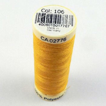 Yellow Thread Gutermann 106