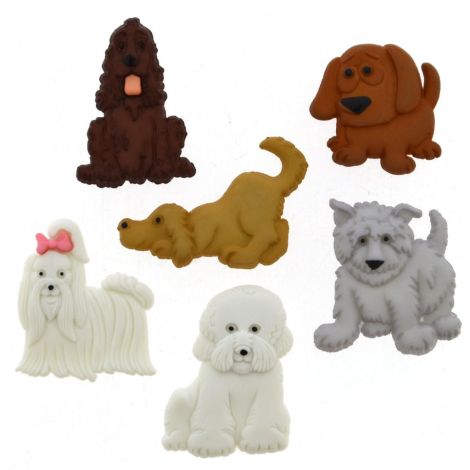 Dress It Up 'Puppy Parade' Button Pack