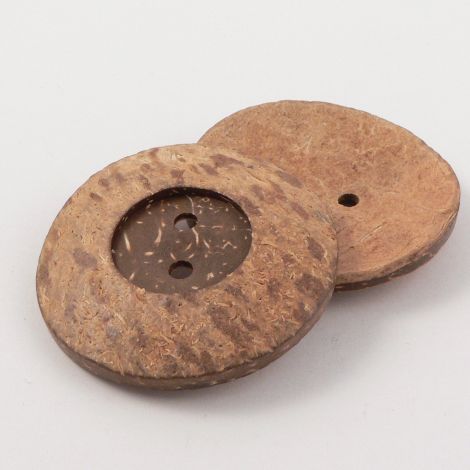 50mm Rugged Coconut 2 Hole Button