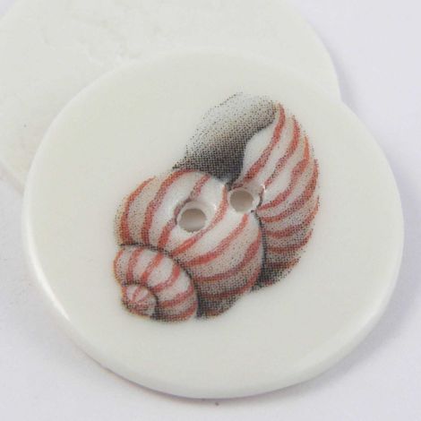 29mm Ceramic Puperita Pupa Shell 2 Hole Button