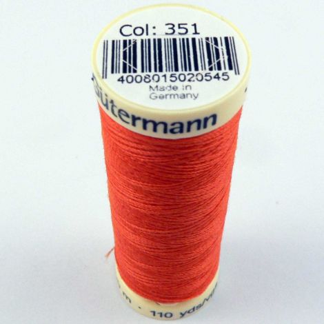 Orange Thread Gutermann 351