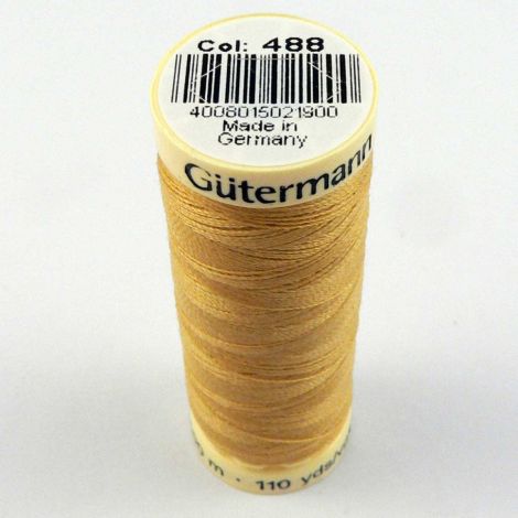 Yellow Thread Gutermann 488