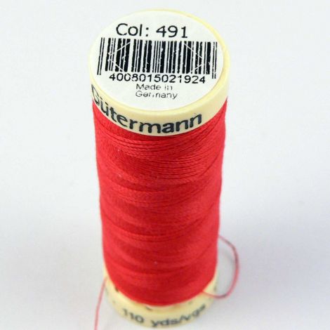 Red Thread Gutermann 491