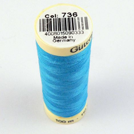 Turquoise Thread Gutermann 736