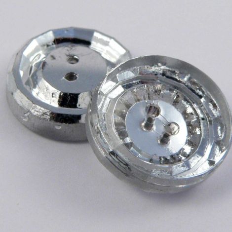 11mm Clear 4 Hole Shirt Button - Totally Buttons