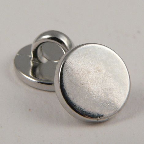 10mm Chrome Metal Shank Upholstery Button
