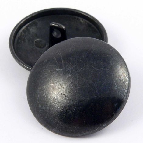 28mm Gunmetal Metal Shank Button