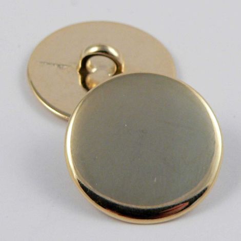 20mm Gold Blazer Metal Shank Button