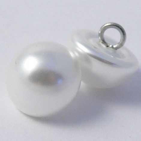 13mm Simulated Pearl Shank Button