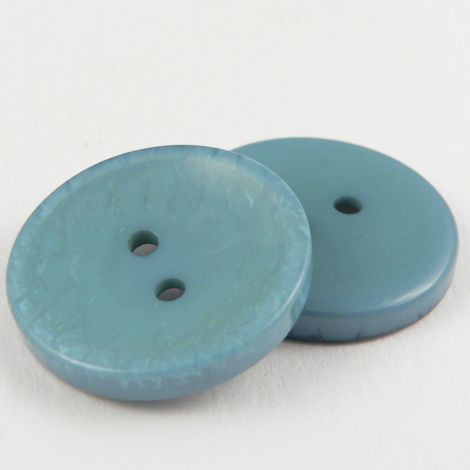 25mm Green Marble Effect 2 Hole Sewing Button