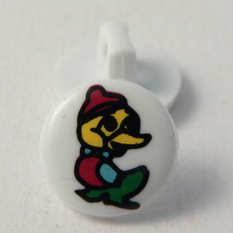 15mm Childrens Quirky Duck Shank Button