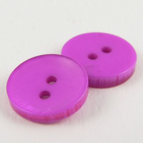 15mm Mauve Marble Effect 2 Hole Sewing Button