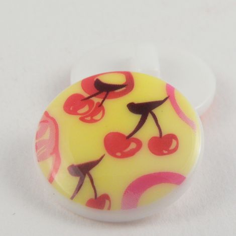 23mm Pretty Cherry Shank Sewing Button