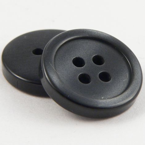 13mm Grey M.O.P Effect 4 Hole Sewing/Shirt Button