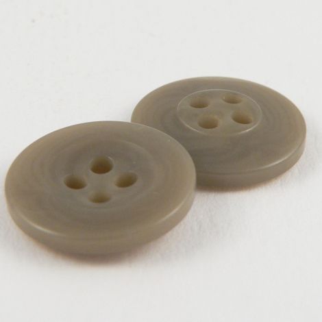 15mm Sage Green Swirl Effect 4 Hole Sewing Button