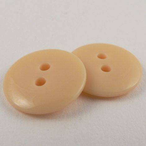 15mm Nude 2 Hole Sewing Button
