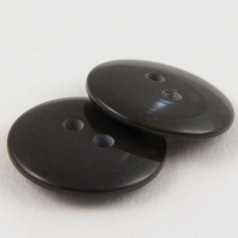 15mm Chocolate Brown 2 Hole Sewing Button