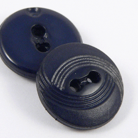 15mm Navy Stylish 2 Hole Sewing Button