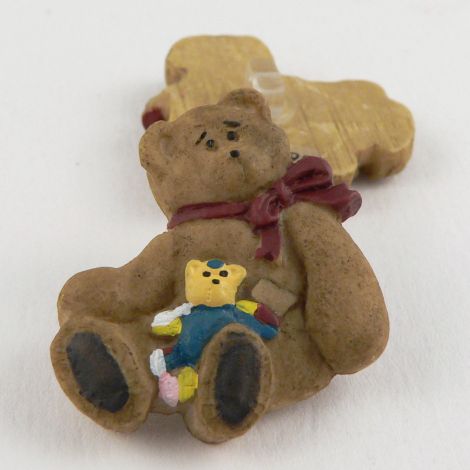 26mm Teddy-Bears Shank Button