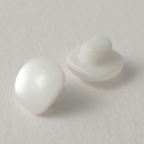 9mm Square Domed Opaque Shank Sewing Button
