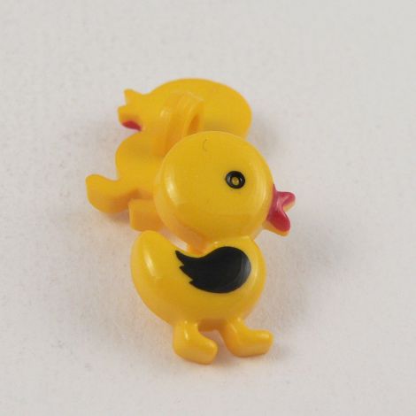 12mm Cute Yellow Duck Shank Button