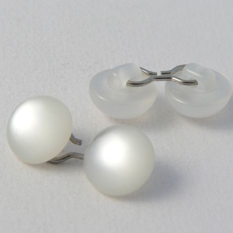 11mm x 2 Cuff Link Pearl Button