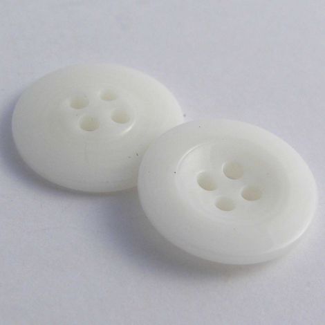 18mm Off White Swirl Effect 4 Hole Sewing Button