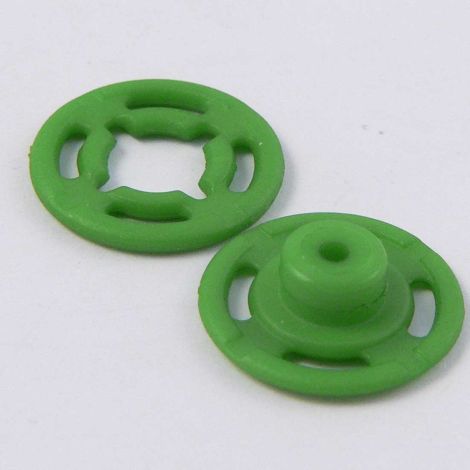 15mm Green Press Button