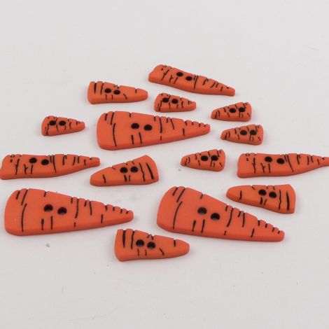 Dress It Up 'Carrot Noses' Button Pack