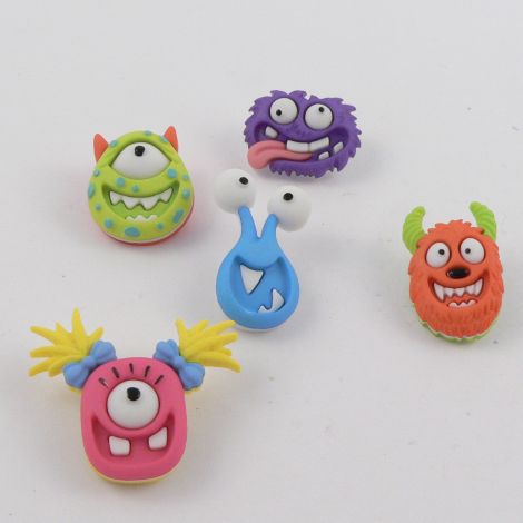Dress It Up 'Mad For Monsters' Button Pack